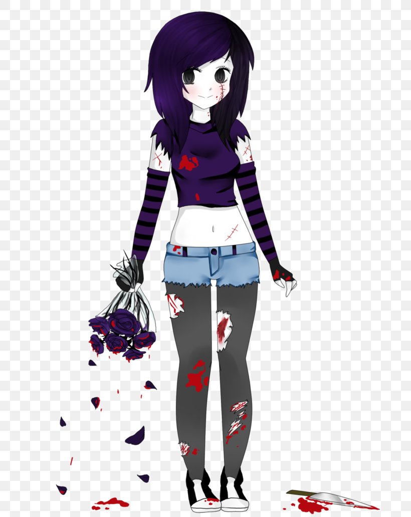 Creepypasta Lilith Jeff The Killer Aradia, PNG, 774x1032px, Watercolor, Cartoon, Flower, Frame, Heart Download Free