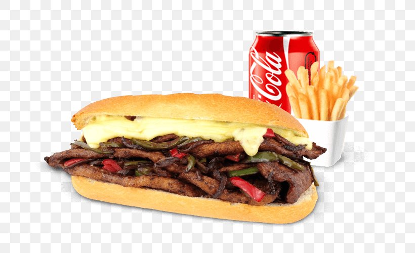 French Fries Cheesesteak Cheeseburger Pizza Steak Sandwich, PNG, 700x500px, French Fries, American Food, Bell Pepper, Breakfast Sandwich, Buffalo Burger Download Free