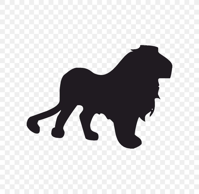 Lion Silhouette Tiger Pumbaa, PNG, 800x800px, Lion, Animal, Animal Figure, Big Cat, Big Cats Download Free
