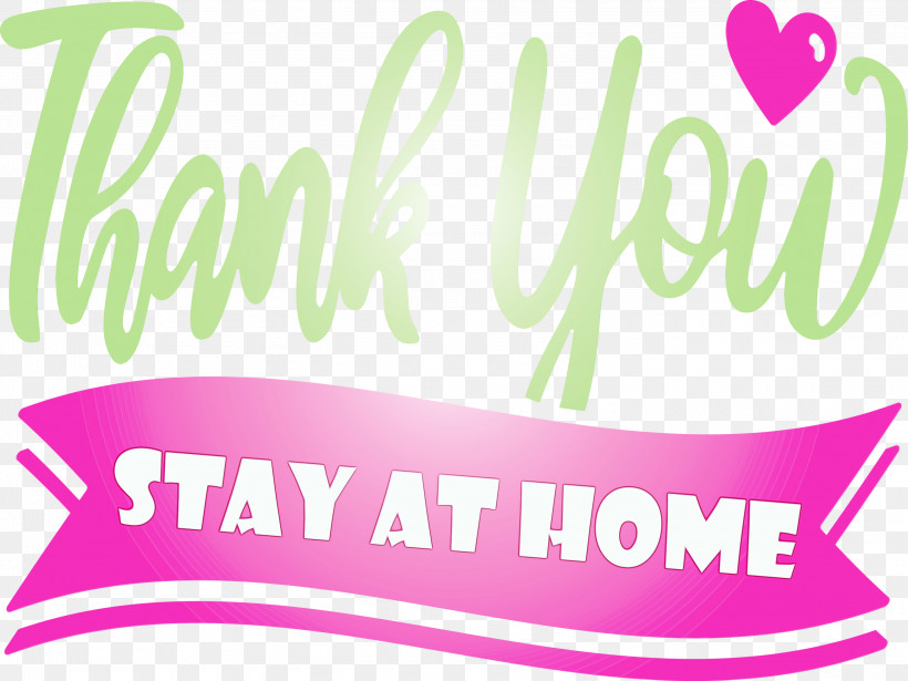 Logo Font Pink M Line Area, PNG, 3000x2253px, Stay At Home, Area, Line, Logo, M Download Free
