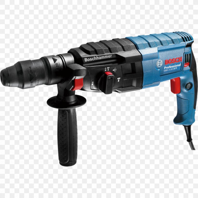 Bosch Professional GBH SDS-Plus-Hammer Drill Incl. Case Augers Robert Bosch GmbH, PNG, 1000x1000px, Hammer Drill, Augers, Concrete, Drill, Drill Bit Shank Download Free
