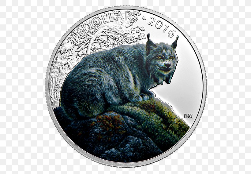 Canada Lynx Wildcat Polar Bear Coin Bobcat, PNG, 570x570px, Canada Lynx, Animal, Bear, Bobcat, Canada Download Free