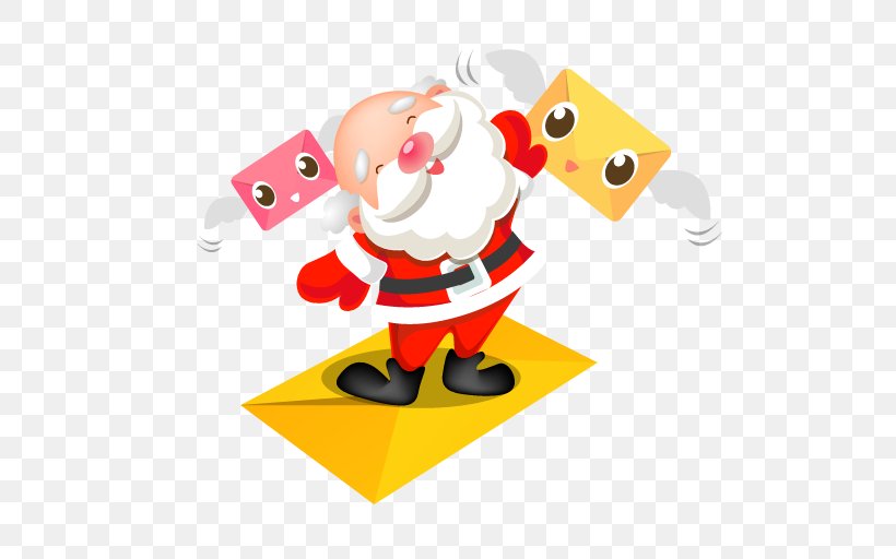 Fictional Character Art Technology Santa Claus Clip Art, PNG, 512x512px, Santa Claus, Art, Christmas, Christmas And Holiday Season, Christmas Gift Download Free