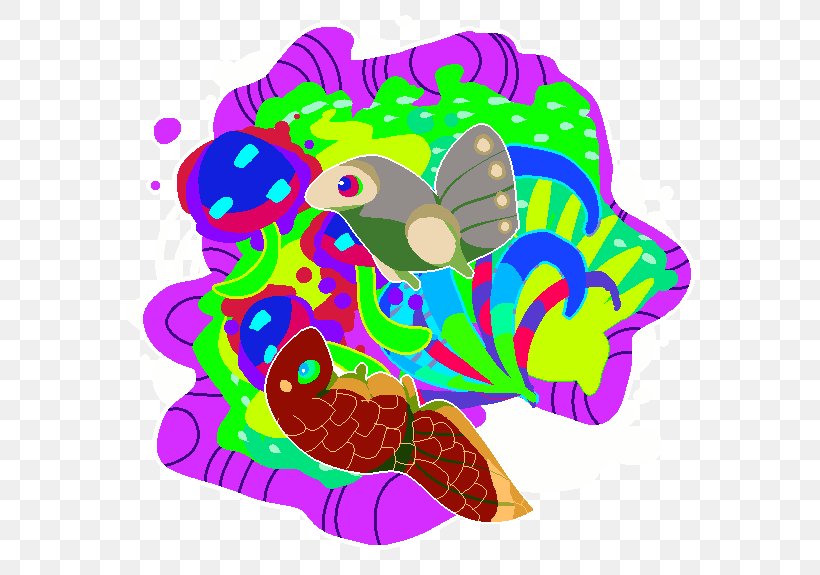 Fish Visual Arts Marine Biology Clip Art, PNG, 575x575px, Watercolor, Cartoon, Flower, Frame, Heart Download Free