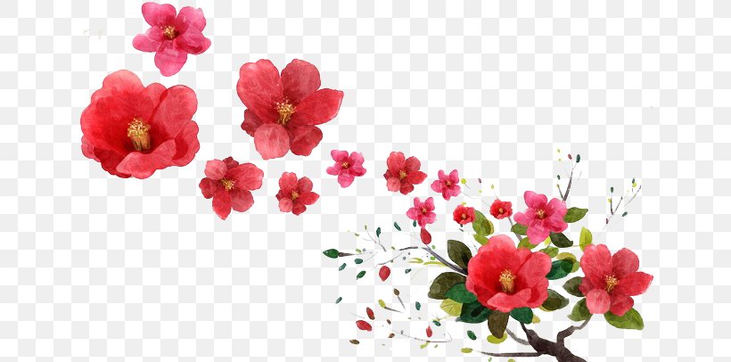 Flower Uae38uc5d0uc11c Uae38uc744 Ucc3eub2e4 Rose, PNG, 650x406px, Flower, Blossom, Branch, Cherry Blossom, Flora Download Free
