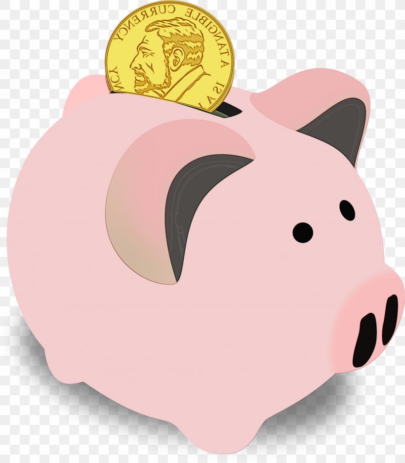 Pig Cartoon, PNG, 2064x2360px, Pig, Bank, Money Handling, Piggy Bank, Pink Download Free
