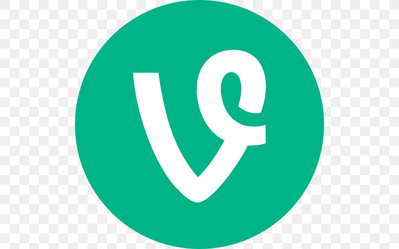 Vine YouTube Android, PNG, 512x512px, Vine, Android, Aqua, Area, Brand Download Free