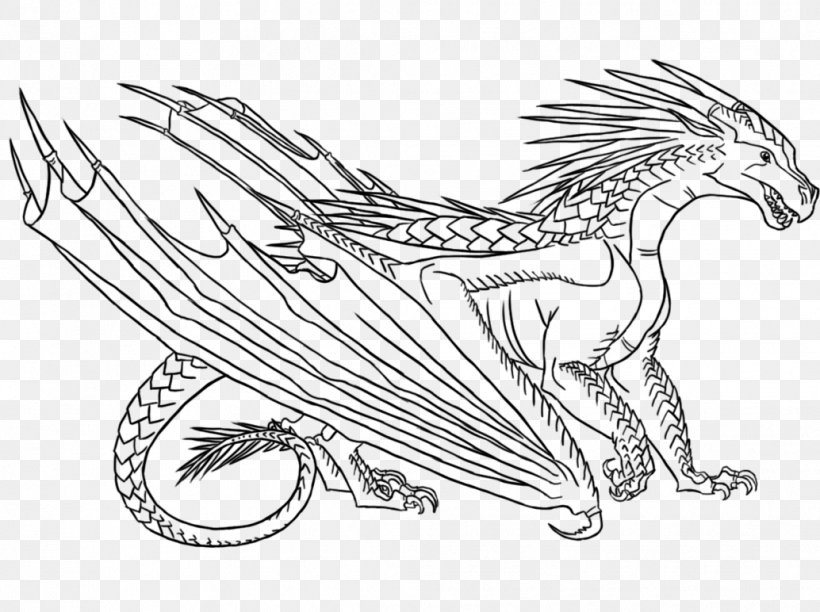 Wings Of Fire Dragon Coloring Book, PNG, 1034x772px, Wings Of Fire, Artwork, Black And White, Color, Coloring Book Download Free
