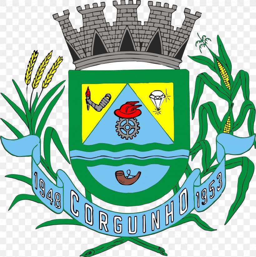 City Of Corguinho Coat Of Arms Flag Municipality, PNG, 2752x2760px, Coat Of Arms, Artwork, Brand, Brazil, Cdr Download Free