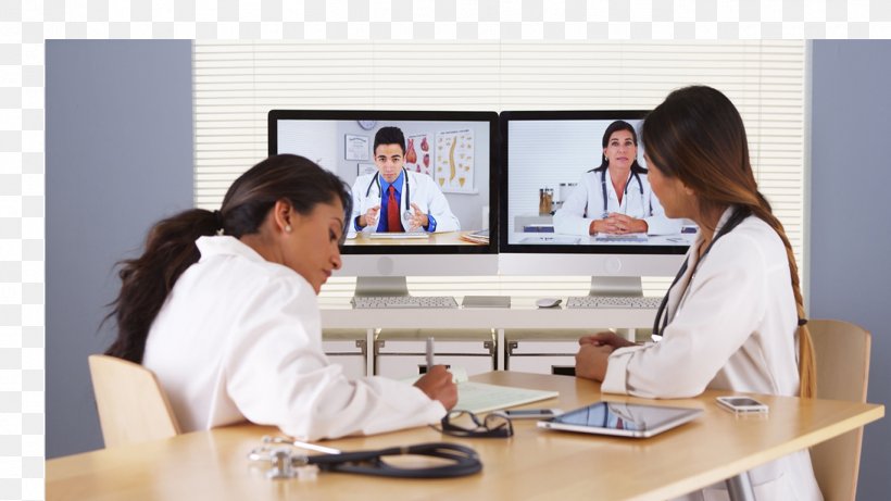 Physician Learning Distance Education Telemedicine, PNG, 1366x768px, Physician, Business, Clinic, Collaboration, Communication Download Free