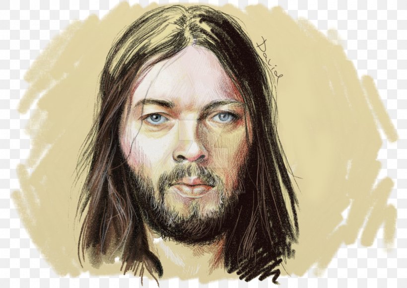 David Gilmour Pink Floyd A Momentary Lapse Of Reason Watercolor Painting Art, PNG, 1280x906px, David Gilmour, Art, Beard, Brown Hair, Chin Download Free