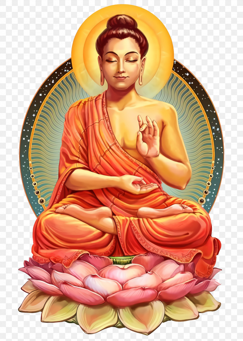 Bodhi Lotus Lotus, PNG, 2256x3156px, Bodhi Lotus, Guru, Lotus, Peach, Sitting Download Free