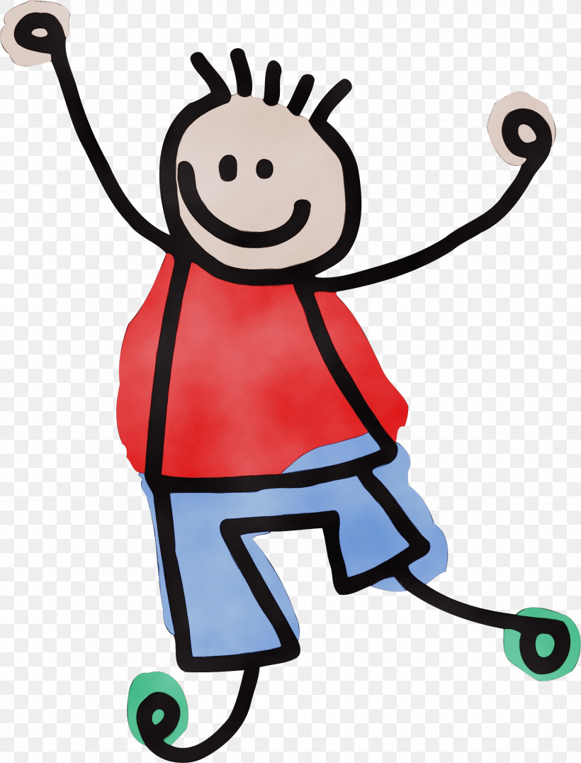 Cartoon Happy Line Smile, PNG, 1808x2373px, Watercolor, Cartoon, Happy, Line, Paint Download Free