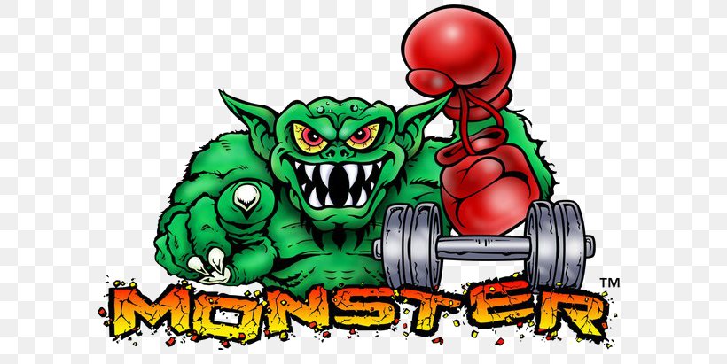 Fitness Centre Monster Gym Personal Trainer Weight Training Suspension Training, PNG, 613x411px, Fitness Centre, Aerobic Exercise, Art, Cartoon, Exercise Download Free