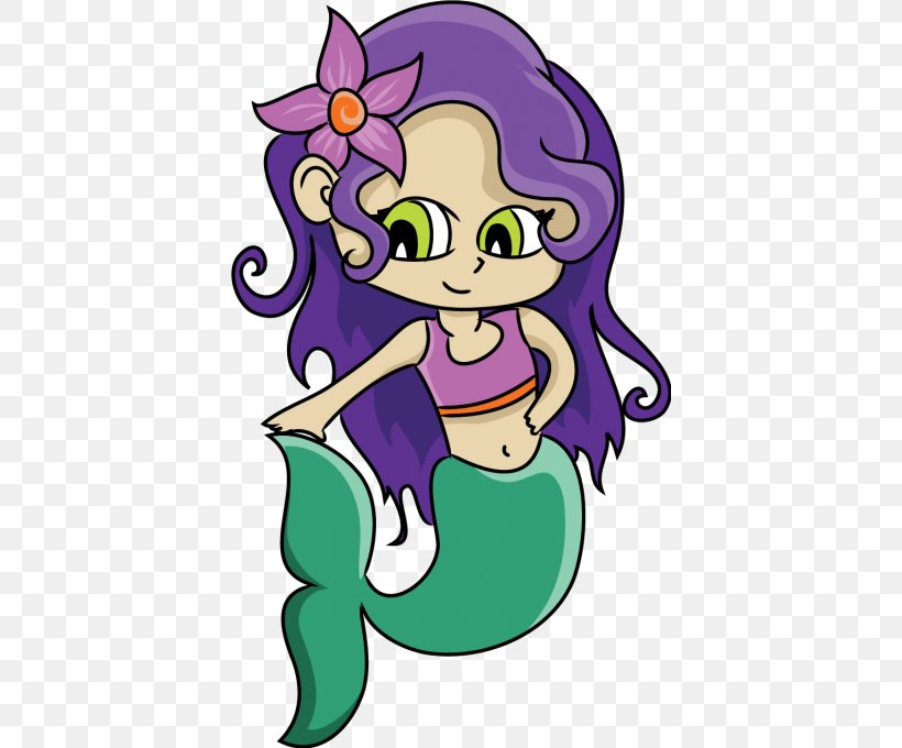 Mermaid Clip Art, PNG, 400x680px, Mermaid, Art, Artwork, Cartoon, Fictional Character Download Free