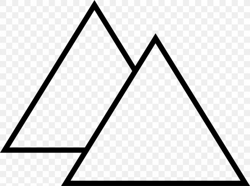 Vector Graphics Pyramid Symbol Triangle, PNG, 980x728px, Pyramid, Area, Black, Black And White, Diagram Download Free