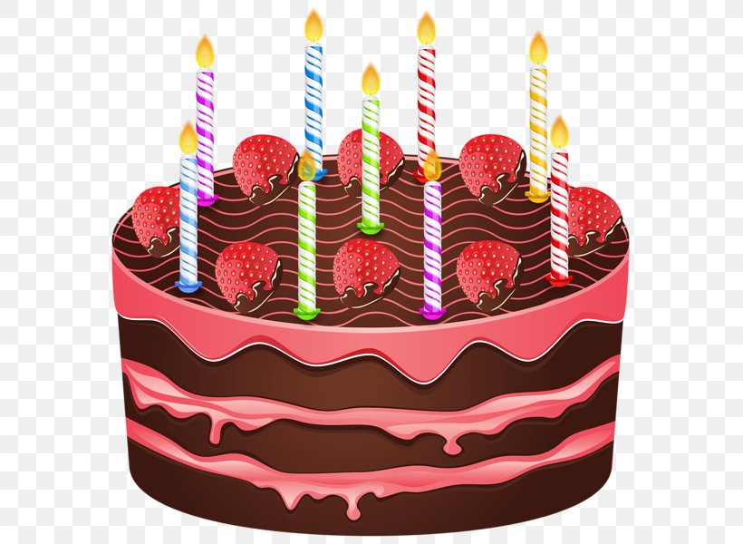 Birthday Cake Chocolate Cake Cupcake Wedding Cake Strawberry Cream Cake, PNG, 592x600px, Birthday Cake, Baked Goods, Birthday, Buttercream, Cake Download Free