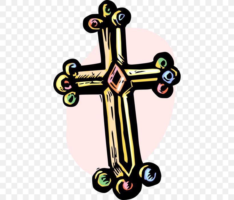 Clip Art Crucifix Image Christian Cross Cartoon, PNG, 446x700px ...