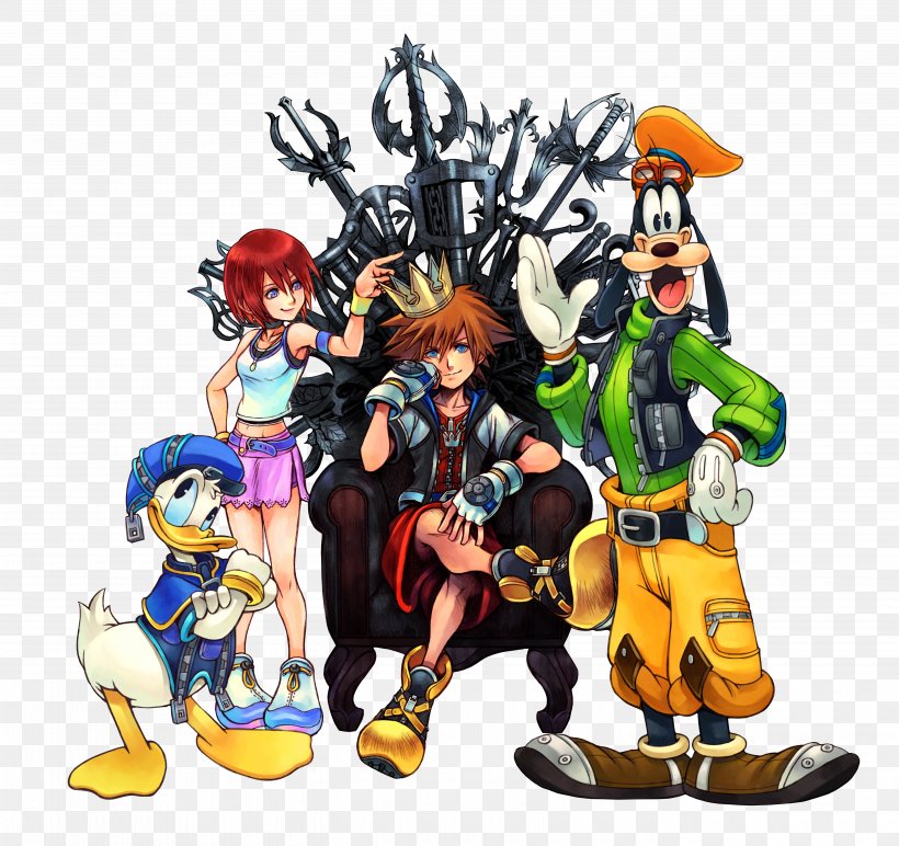Kingdom Hearts HD 1.5 Remix Kingdom Hearts 358/2 Days Kingdom Hearts Final Mix Kingdom Hearts II Kingdom Hearts Birth By Sleep, PNG, 5400x5088px, Kingdom Hearts Hd 15 Remix, Action Figure, Art, Cartoon, Fiction Download Free
