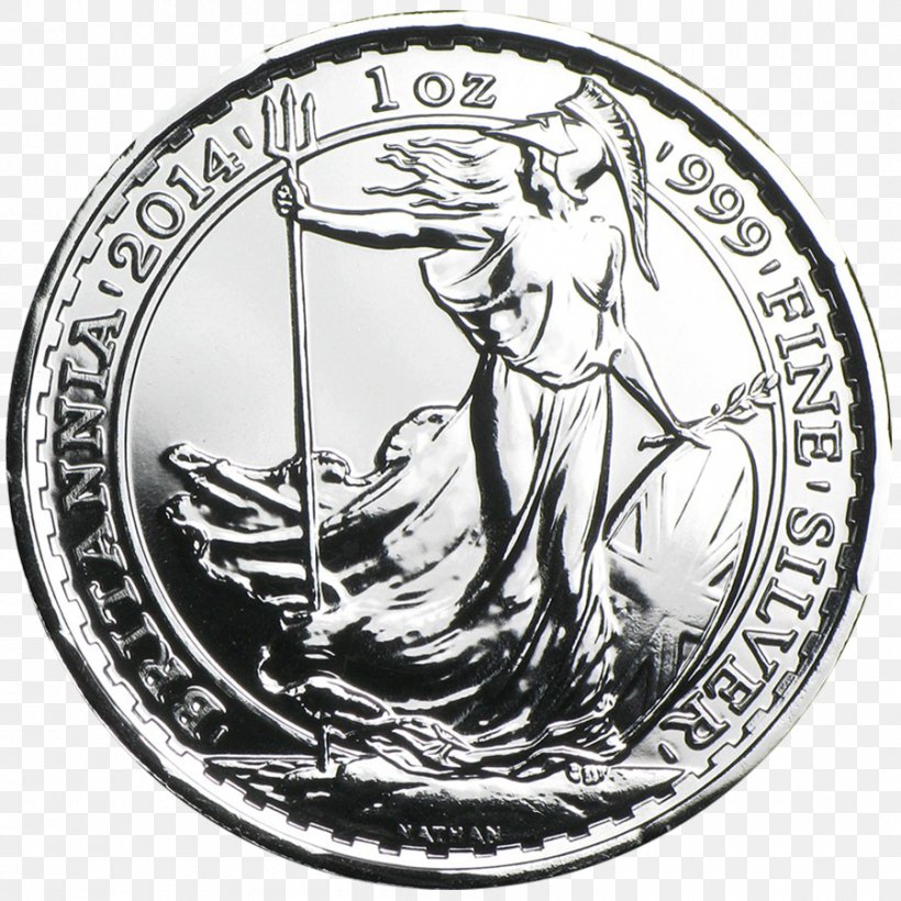 Royal Mint Britannia Silver Coin Bullion Coin, PNG, 900x900px, Royal Mint, Apmex, Black And White, Britannia, Britannia Silver Download Free