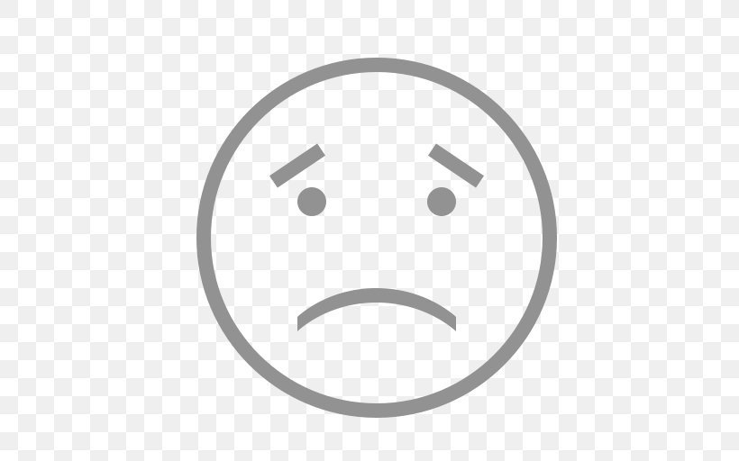 Smiley Face Sadness Emoticon Clip Art, PNG, 512x512px, Smiley, Drawing, Emoji, Emoticon, Emotion Download Free