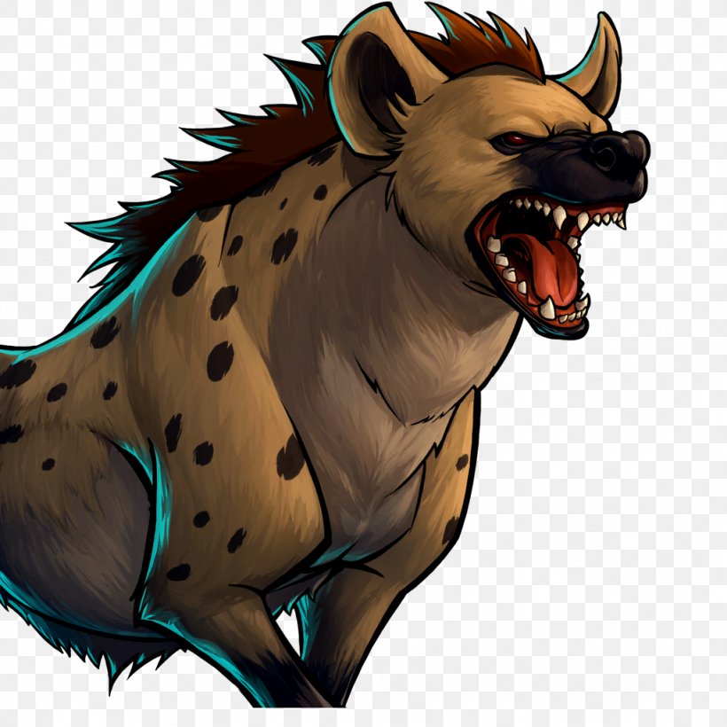 Spotted Hyena Carnivora Gems Of War Aardwolf, PNG, 1024x1024px, Hyena, Aardwolf, Animal, Bear, Canidae Download Free