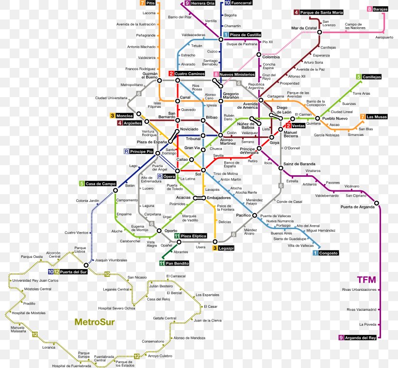 Rapid Transit Madrid Metro Casa De Campo Train Line 5, PNG, 800x758px, Rapid Transit, Area, Commuter Station, Diagram, Land Lot Download Free