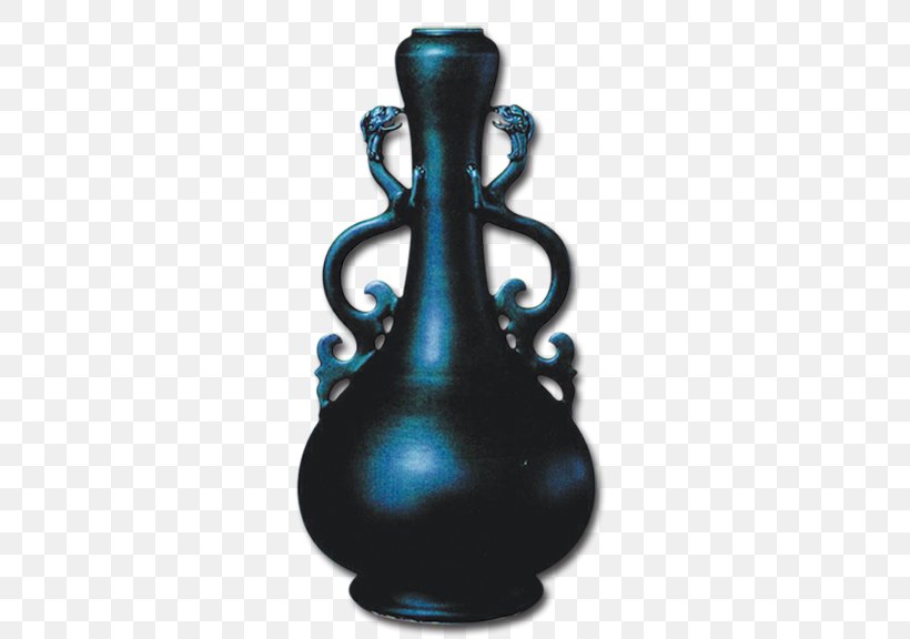 Vase Porcelain Budaya Tionghoa Ceramic Antique, PNG, 576x576px, Vase, Antique, Artifact, Barware, Blue Download Free