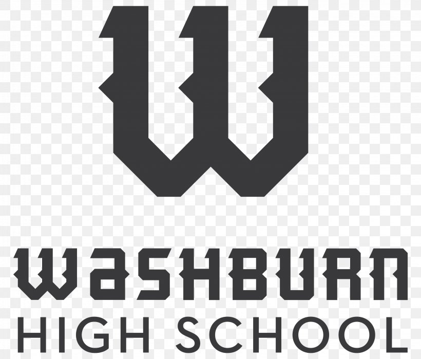 Washburn High School Washburn University National Secondary School Eagan High School, PNG, 3270x2791px, Washburn High School, Alumnus, Area, Black And White, Brand Download Free