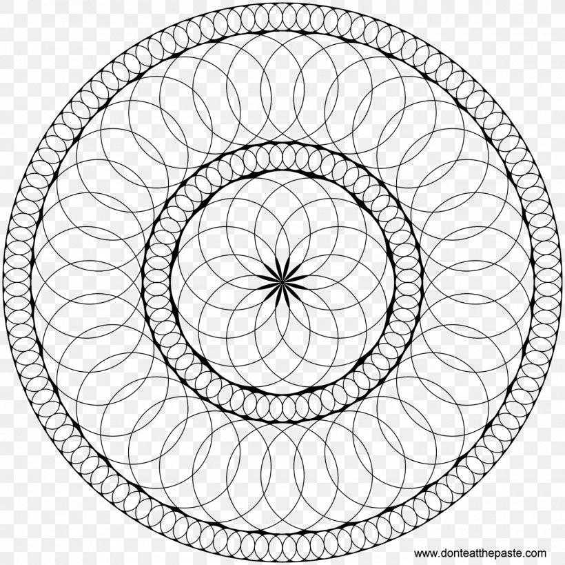 Coloring Book Mandala Circle Eating, PNG, 1600x1600px, Coloring Book, Adult, Area, Black And White, Book Download Free