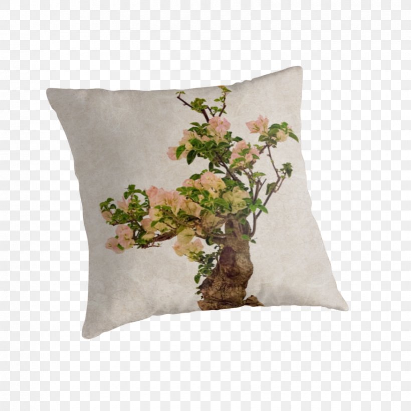 Cushion Throw Pillows Tote Bag, PNG, 875x875px, Cushion, Art, Bag, Bonsai, Bougainvillea Download Free