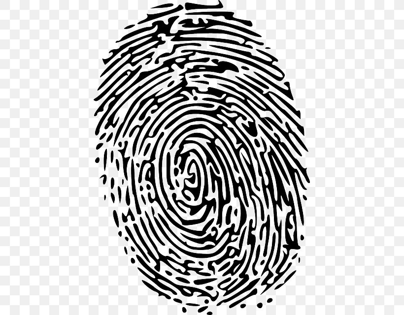 Fingerprint Green Clip Art, PNG, 439x640px, Fingerprint, Area, Black And White, Blue, Cmyk Color Model Download Free