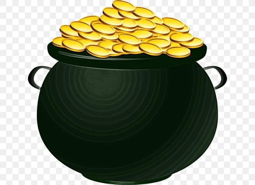 Gold Coin, PNG, 640x595px, Watercolor, Coin, Cookware And Bakeware, Cuisine, Dish Download Free