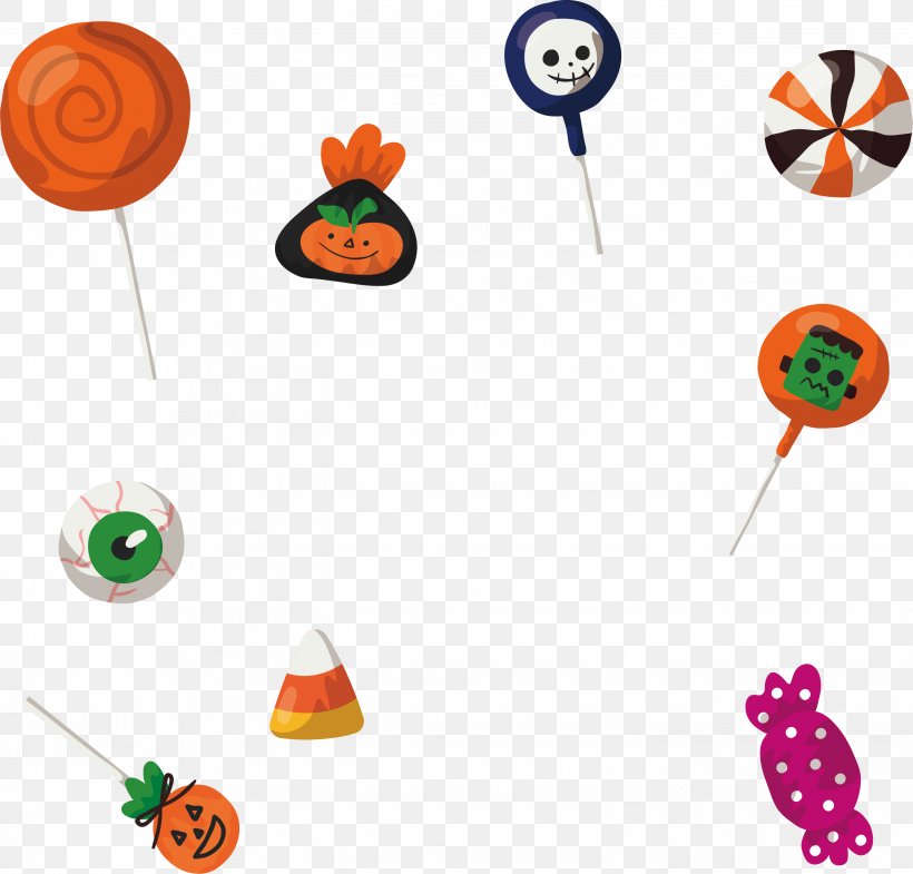 Lollipop Comfit Candy Halloween, PNG, 2842x2724px, Lollipop, Animation, Candy, Comfit, Food Download Free