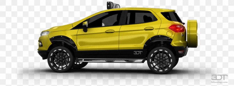 Mini Sport Utility Vehicle Ford EcoSport Car, PNG, 1004x373px, Mini Sport Utility Vehicle, Automotive Design, Automotive Exterior, Automotive Wheel System, Brand Download Free