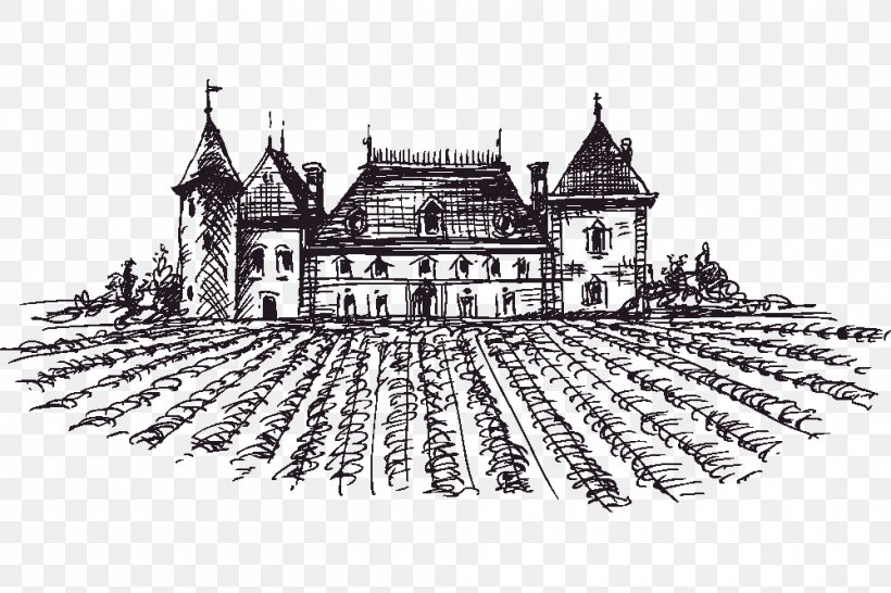 Vector Graphics Wine Drawing Illustration, PNG, 1000x667px, Wine, Architecture, Art, Blackandwhite, Building Download Free