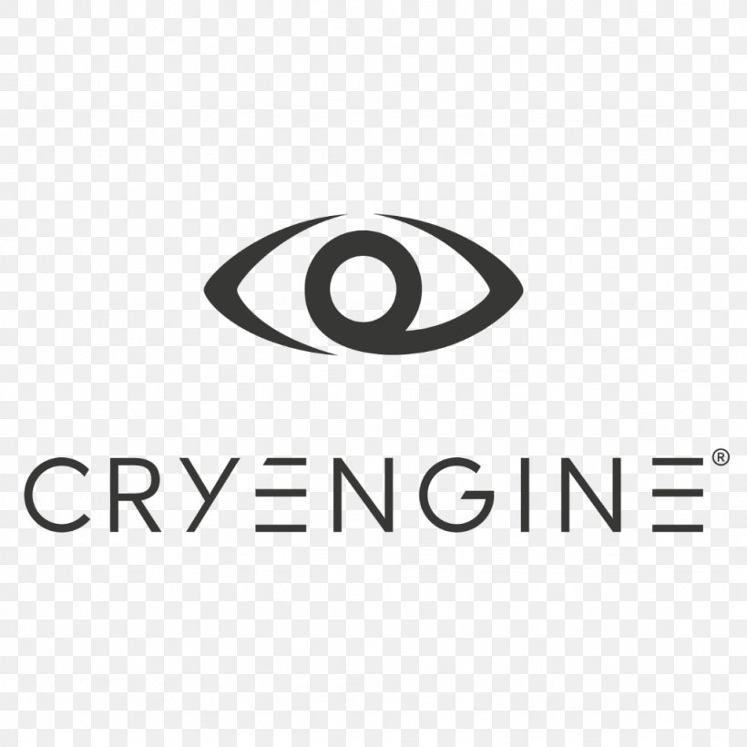 CryEngine V Crytek Video Game Game Engine, PNG, 1024x1024px, 3d Computer Graphics, Cryengine, Area, Black And White, Brand Download Free