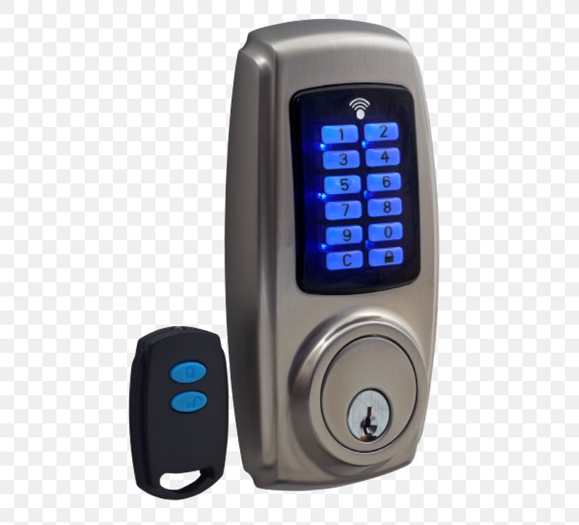 Electronic Lock Dead Bolt Remote Keyless System, PNG, 531x744px, Lock, Code, Combination Lock, Dead Bolt, Door Download Free