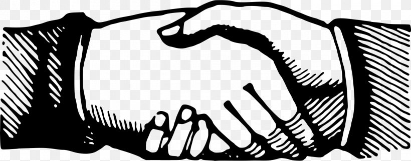 Handshake Clip Art, PNG, 2400x944px, Handshake, Black, Black And White, Brand, Fist Bump Download Free