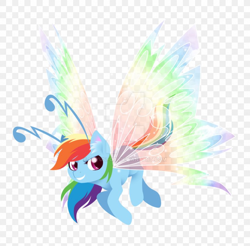 Rainbow Dash My Little Pony: Equestria Girls Fairy, PNG, 1024x1011px, Rainbow Dash, Butterfly, Cutie Mark Crusaders, Deviantart, Fairy Download Free