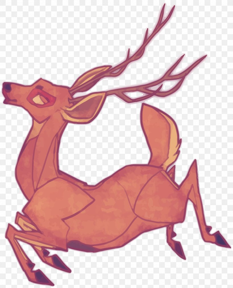 Reindeer Drawing Illustration, PNG, 1500x1850px, Reindeer, Animal, Antler, Art, Carnivoran Download Free