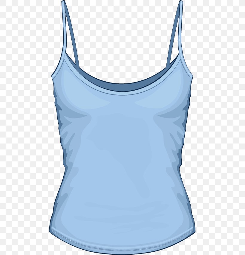 T-shirt Sleeveless Shirt Vest Neck, PNG, 491x853px, Watercolor, Cartoon, Flower, Frame, Heart Download Free