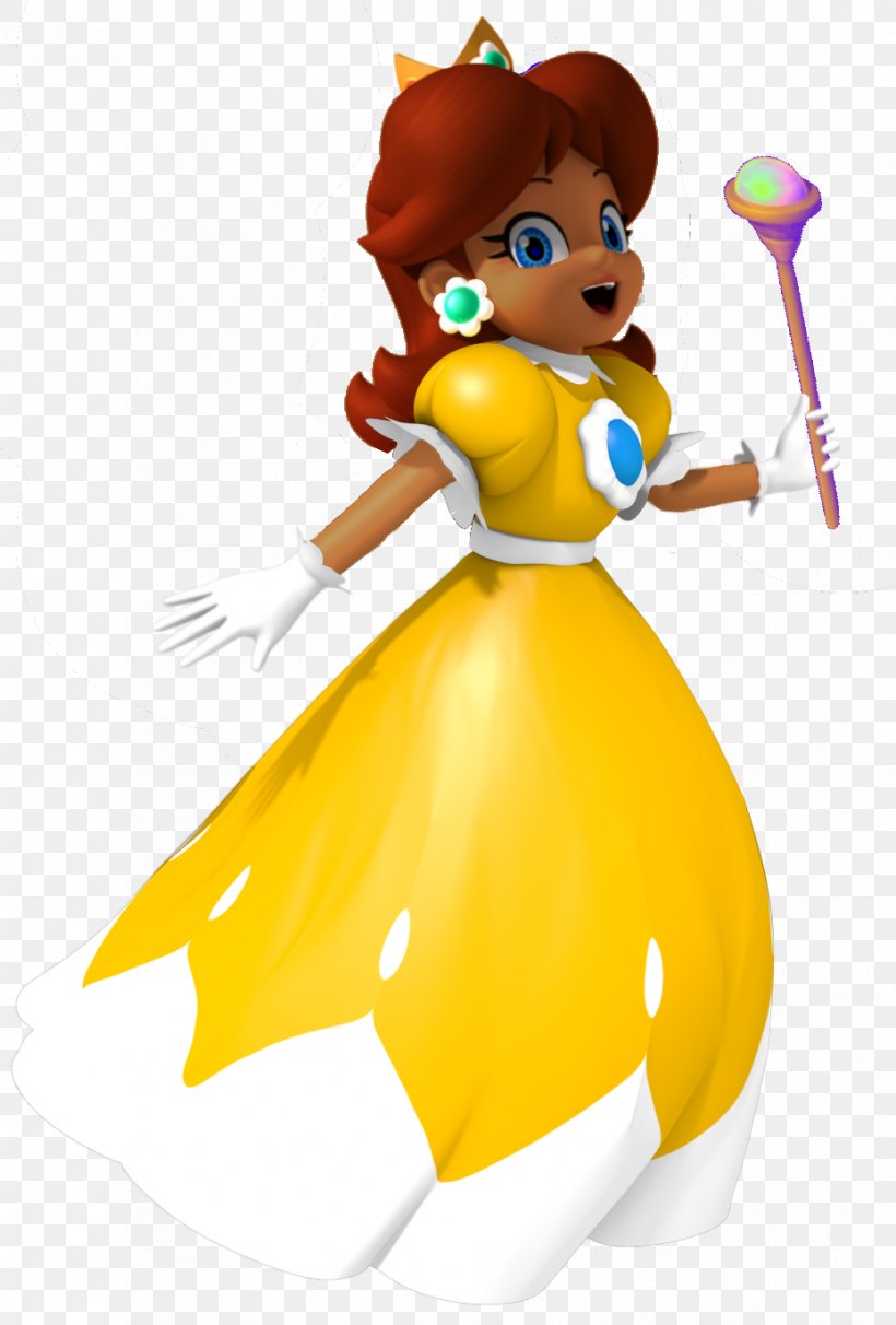 Princess Daisy Princess Peach Mario Bros. Rosalina, PNG, 929x1374px, Princess Daisy, Art, Bird, Bowser, Cartoon Download Free