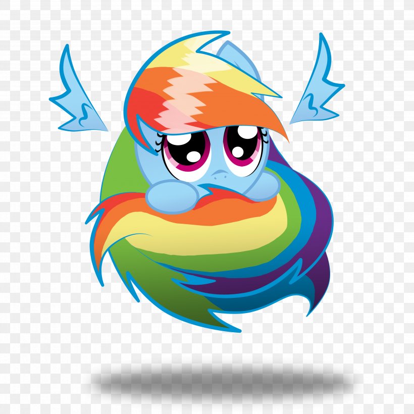 Rainbow Dash Pony Pinkie Pie Rarity Twilight Sparkle, PNG, 3508x3508px, Rainbow Dash, Applejack, Art, Beak, Bird Download Free