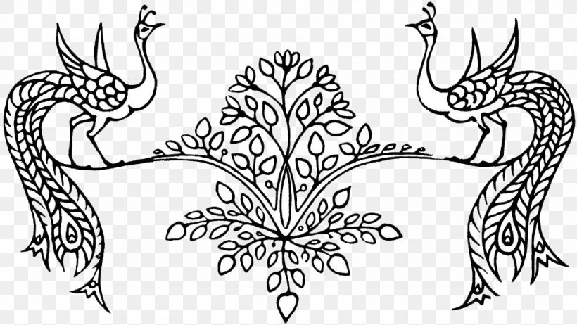 Visual Arts Motif Fauna Flora Sketch, PNG, 1024x577px, Visual Arts, Architecture, Art, Black And White, Drawing Download Free