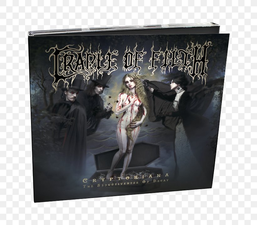 Cradle Of Filth Cryptoriana – The Seductiveness Of Decay Album Heartbreak And Seance, PNG, 716x716px, Cradle Of Filth, Action Figure, Advertising, Album, Album Cover Download Free