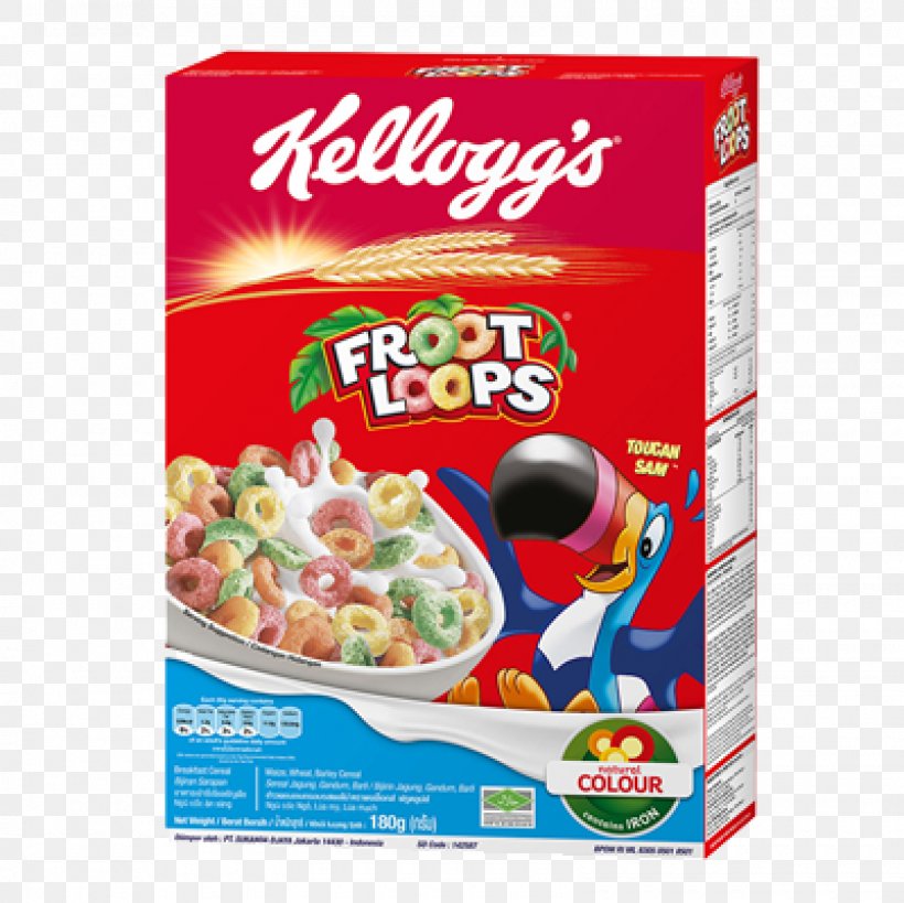 Breakfast Cereal Corn Flakes Froot Loops Kellogg's, PNG, 1600x1600px, Breakfast Cereal, Biscuits, Breakfast, Convenience Food, Corn Flakes Download Free