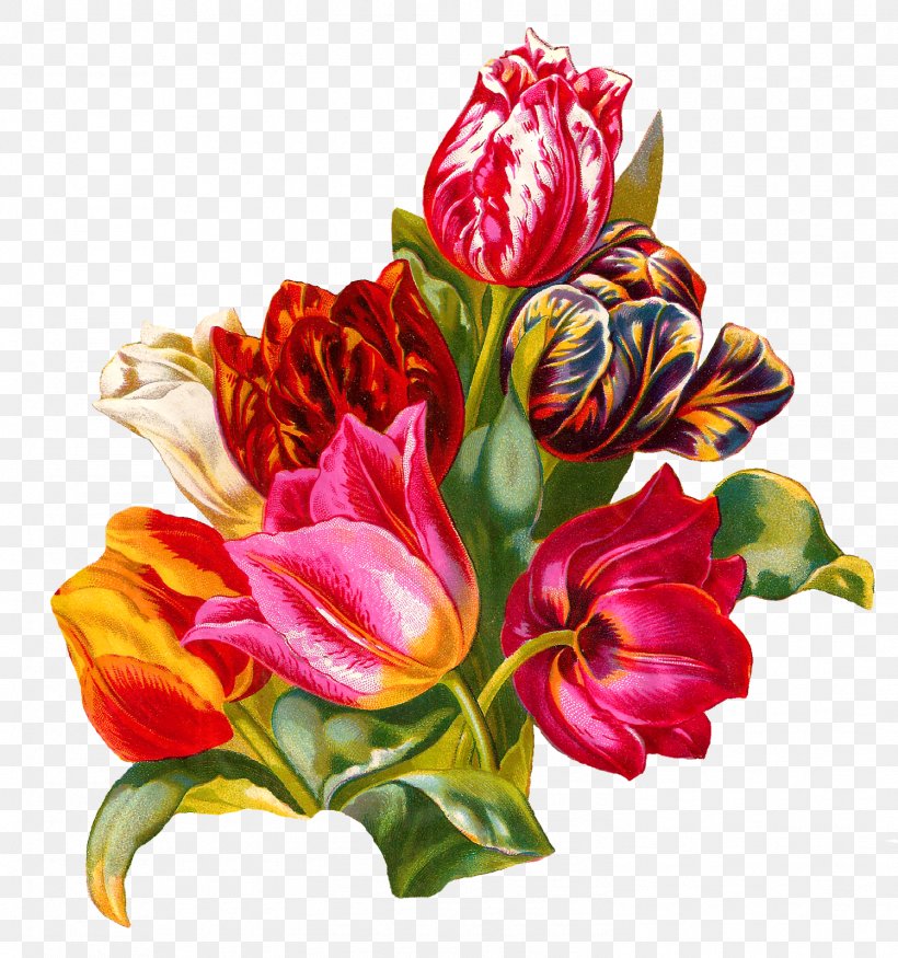 Flower Bouquet Tulip Floristry Cut Flowers, PNG, 1498x1600px, Flower, Antique, Art, Cut Flowers, Floral Design Download Free