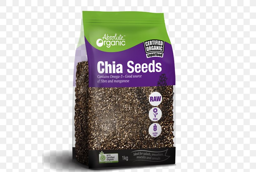 Organic Food Chia Seed Australia, PNG, 550x550px, Organic Food, Australia, Black, Chia, Chia Seed Download Free