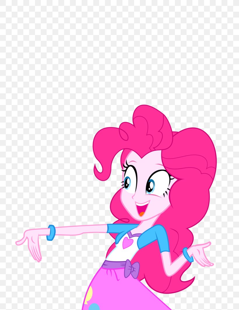 Pinkie Pie Rarity My Little Pony: Equestria Girls, PNG, 752x1063px, Watercolor, Cartoon, Flower, Frame, Heart Download Free